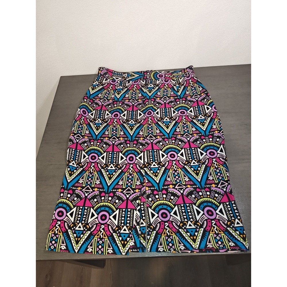 Olivia Rae Woman's Midi Skirt,Vintage Style,Geometric Tribal Design Size‎ 12